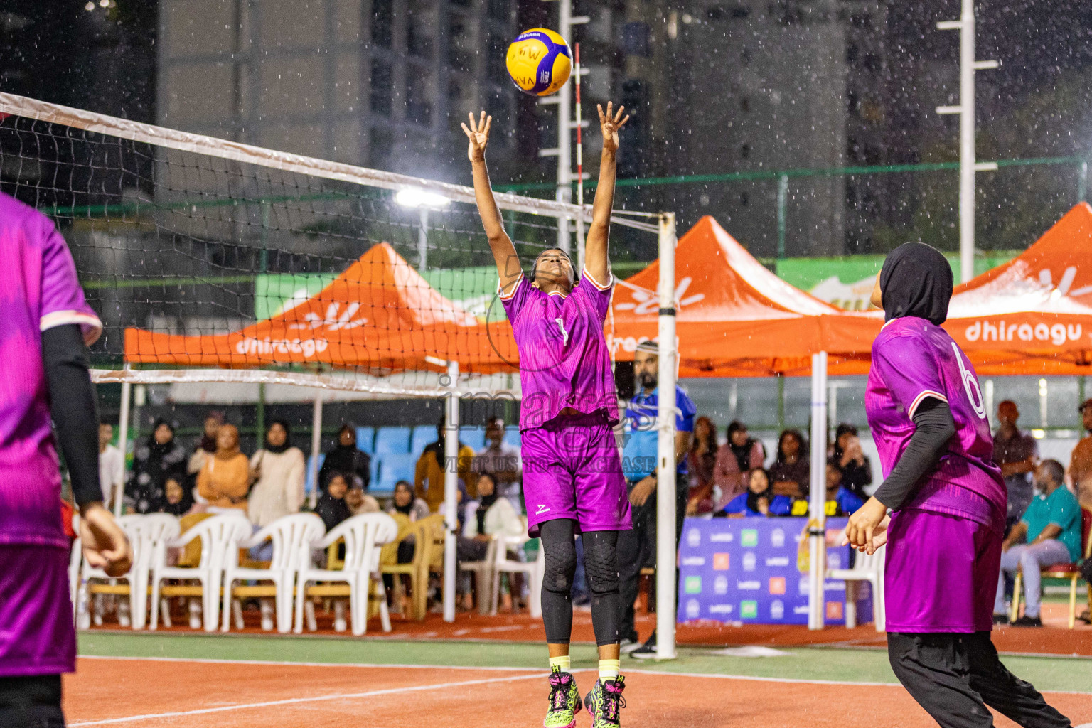 Vilingili Z. Jamiyya vs Alma Sports Club in Milo National Junior Volleyball Championship 2025 Day 2 was held on Sunday, 23rd November 2025 at Ekuveni Turf Court Male', Maldives. Photos: Areef Adam / images.mv