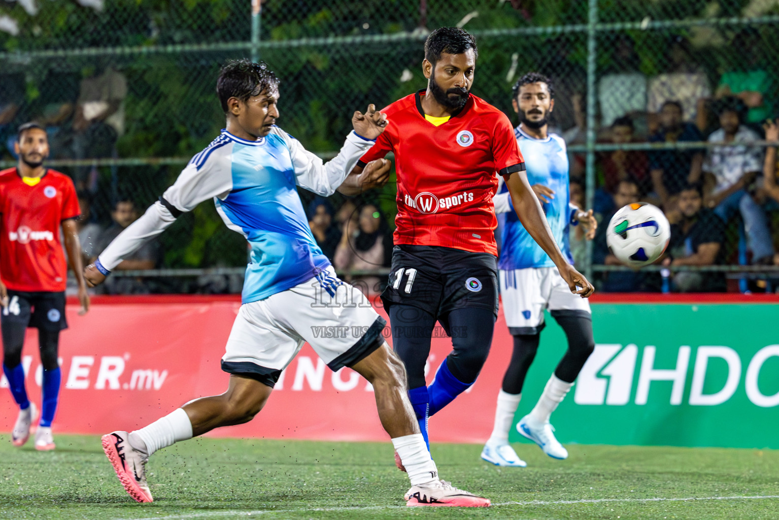 AVSEC vs POLICE in Club Maldives Cup 2024 held in Rehendi Futsal Ground, Hulhumale', Maldives on Tuesday, 24th September 2024. Photos: Shuu/ images.mv