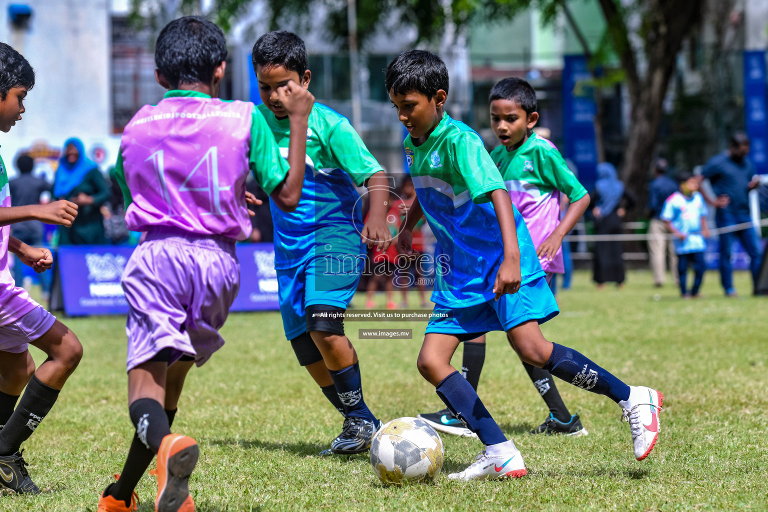 Day 3 of Milo Kids Football Fiesta 2022 was held in Male', Maldives on 21st October 2022. Photos: Nausham Waheed/ images.mv