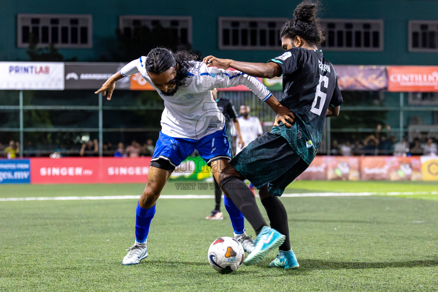 MMA SC vs CLUB SDFC in Club Maldives Classic 2024 held in Rehendi Futsal Ground, Hulhumale', Maldives on Sunday, 15th September 2024. Photos: Mohamed Mahfooz Moosa / images.mv