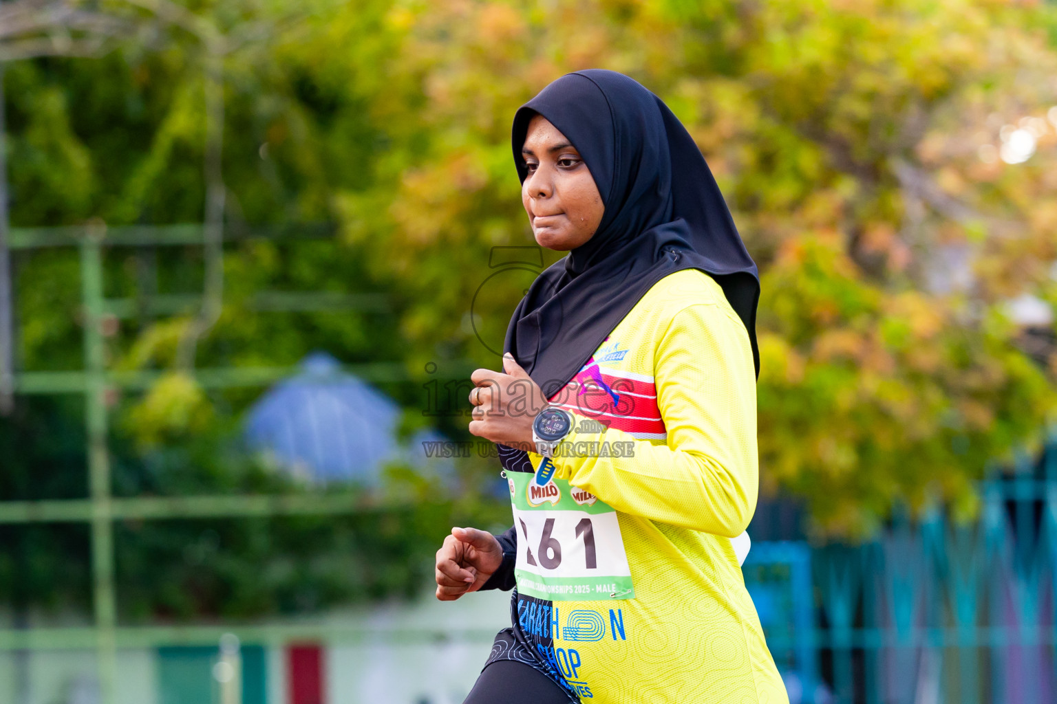 Day 3 of National Athletics Championship 2025 was held at Ekuveni Running Ground in Male', Maldives on Saturday, 16th August 2025. Photos: Nausham Waheed / images.mv