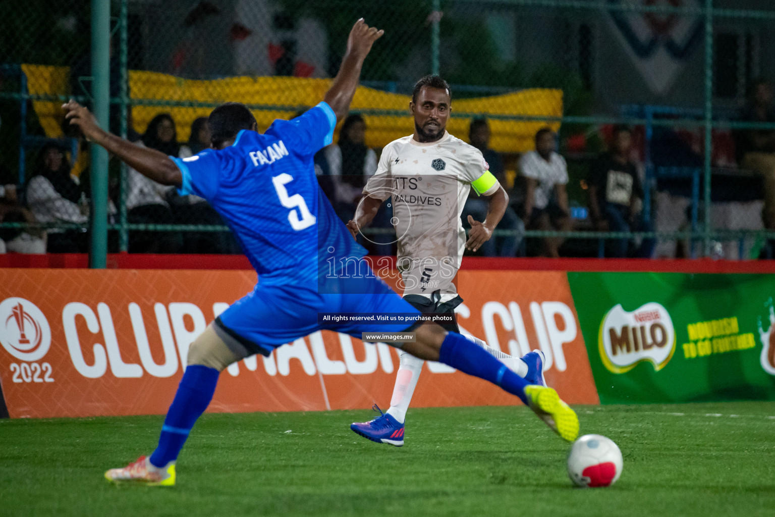 MMA SC vs Club TTS in Club Maldives Cup 2022 was held in Hulhumale', Maldives on Wednesday, 12th October 2022. Photos: Hassan Simah / images.mv