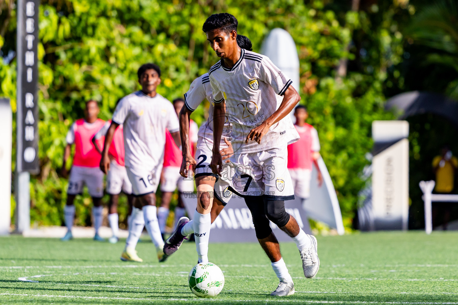 Reethi Rah vs Jumeirah in Semi Finals of Resort League 2025 (North Male Zone) was held on Wednesday, 24th September 2025 in One And Only Reethi Rah Maldives Resort, Photos: Nausham Waheed / images.mv