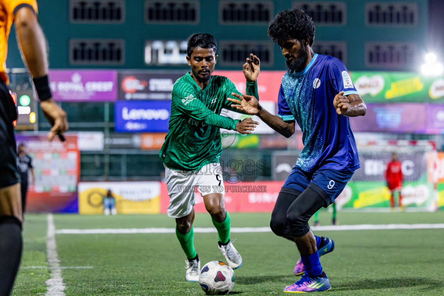 TEAM BADHAHI vs THAULEEMEE GULHUN in Club Maldives Classic 2024 held in Rehendi Futsal Ground, Hulhumale', Maldives on Monday, 16th September 2024. Photos: Shu / images.mv