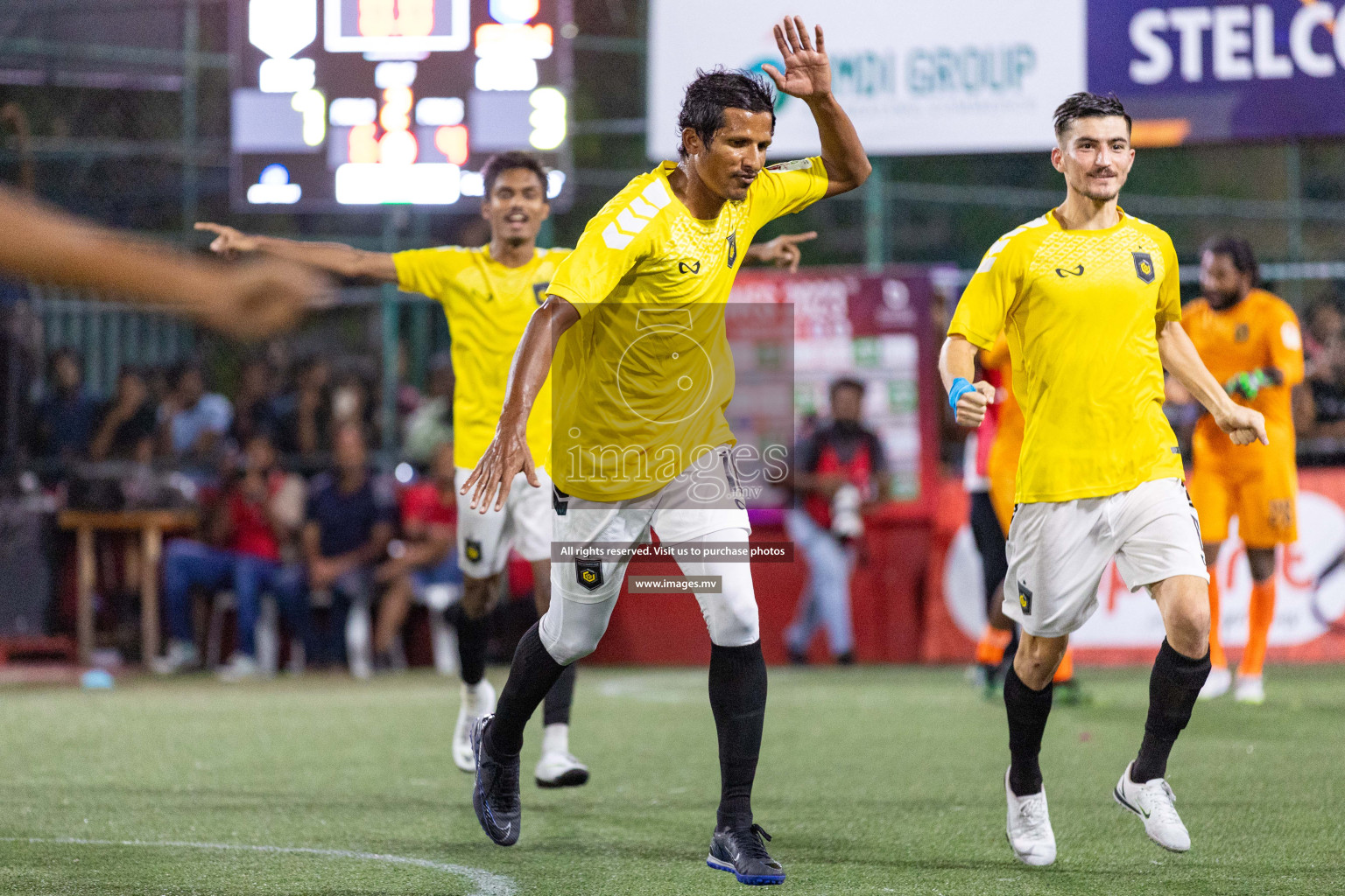 RRC vs Team FSM in Semi Final of Club Maldives Cup 2023 held in Hulhumale, Maldives, on Wednesday, 16th August 2023 Photos: Nausham Waheed / images.mv