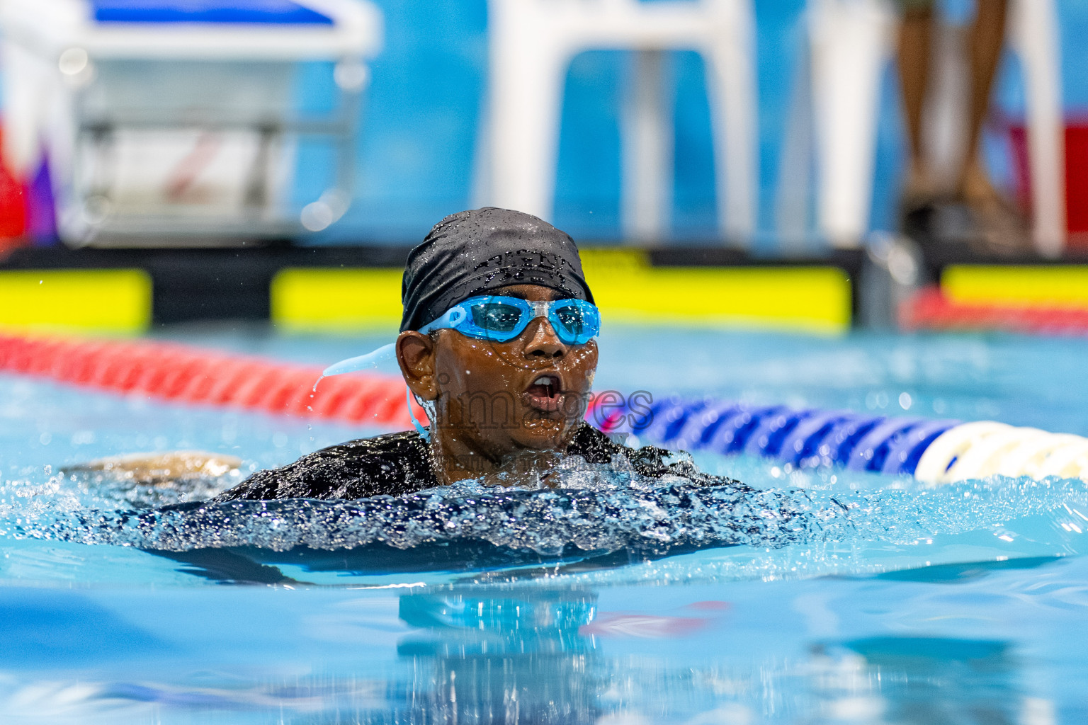 Day 4 of BML 6th National Kids Swimming Kids Festival 2025 held in Hulhumale', Maldives on Thursday, 6th November 2024. Photos: Hassan Simah / images.mv