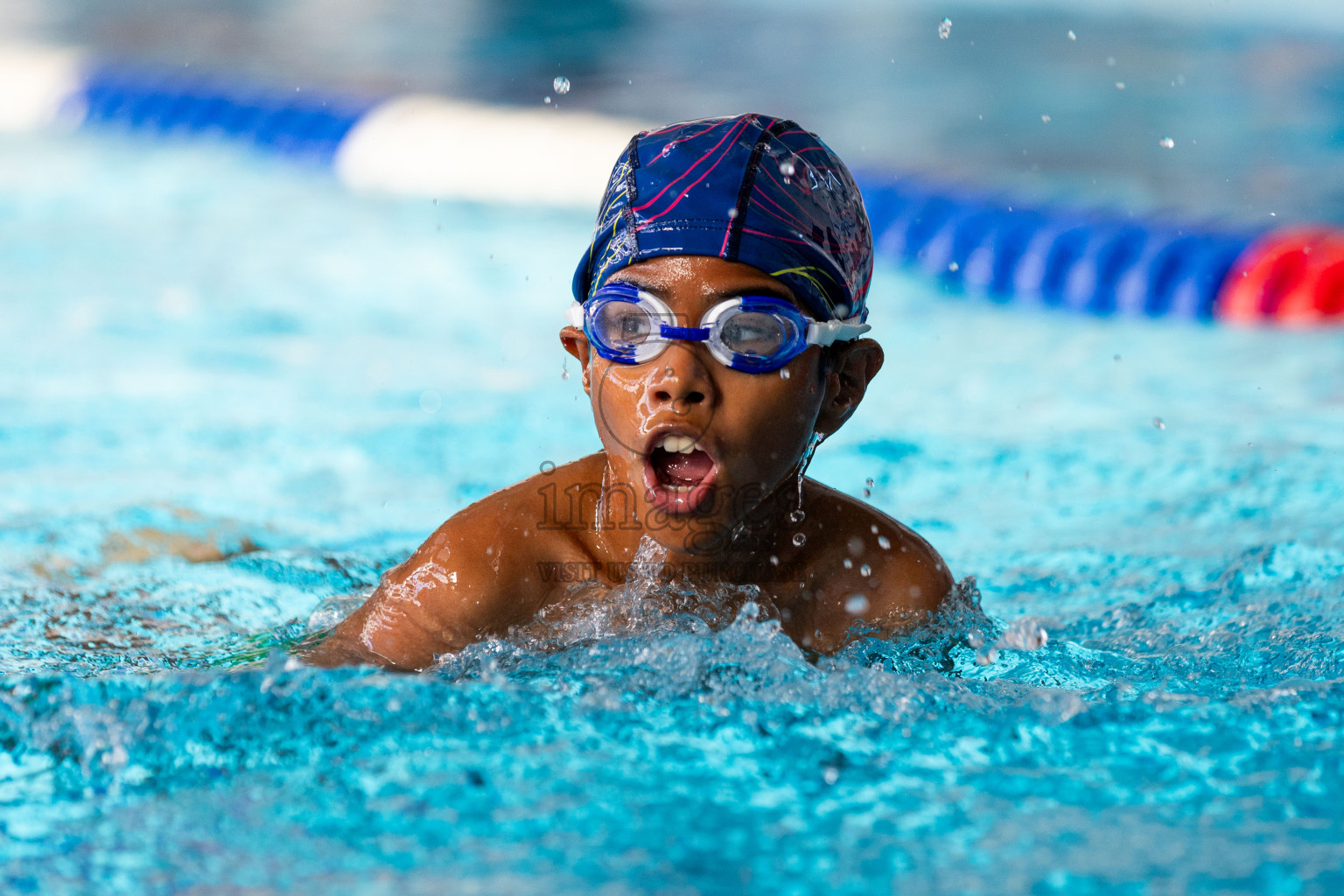 Day 6 of 4th National Kids Swimming Festival 2023 on 6th December 2023, held in Hulhumale', Maldives Photos: Nausham Waheed / Images.mv