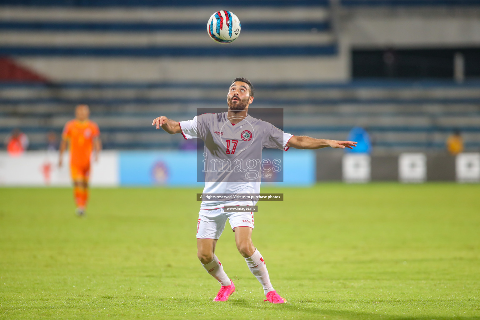 Bhutan vs Lebanon in SAFF Championship 2023 held in Sree Kanteerava Stadium, Bengaluru, India, on Sunday, 25th June 2023. Photos: Nausham Waheed, Hassan Simah / images.mv