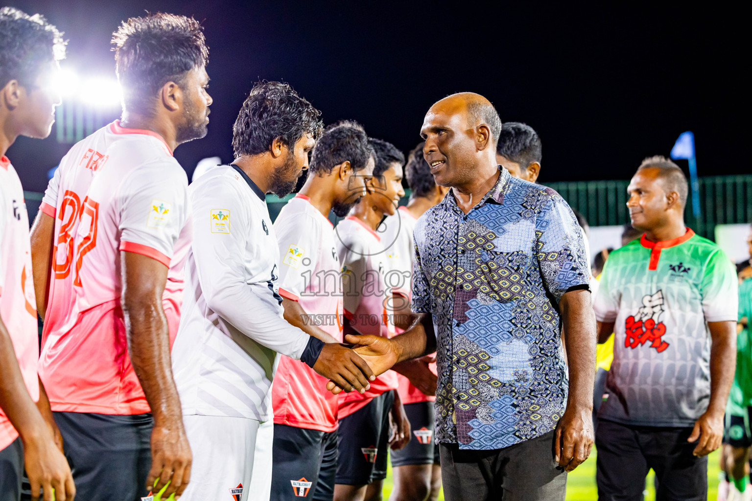 Raiymandhoo FC vs Naalaafushi YC in Day 2 of Laamehi Dhiggaru Ekuveri Futsal Challenge 2024 was held on Saturday, 27th July 2024, at Dhiggaru Futsal Ground, Dhiggaru, Maldives Photos: Nausham Waheed / images.mv