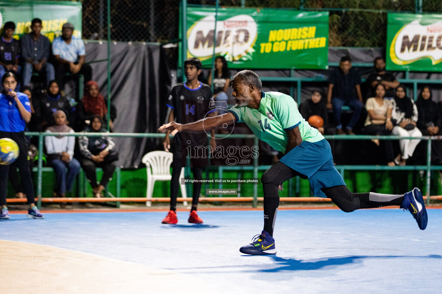 Day 10 of 6th MILO Handball Maldives Championship 2023, held in Handball ground, Male', Maldives on 29th May 2023 Photos: Shuu Abdul Sattar/ Images.mv