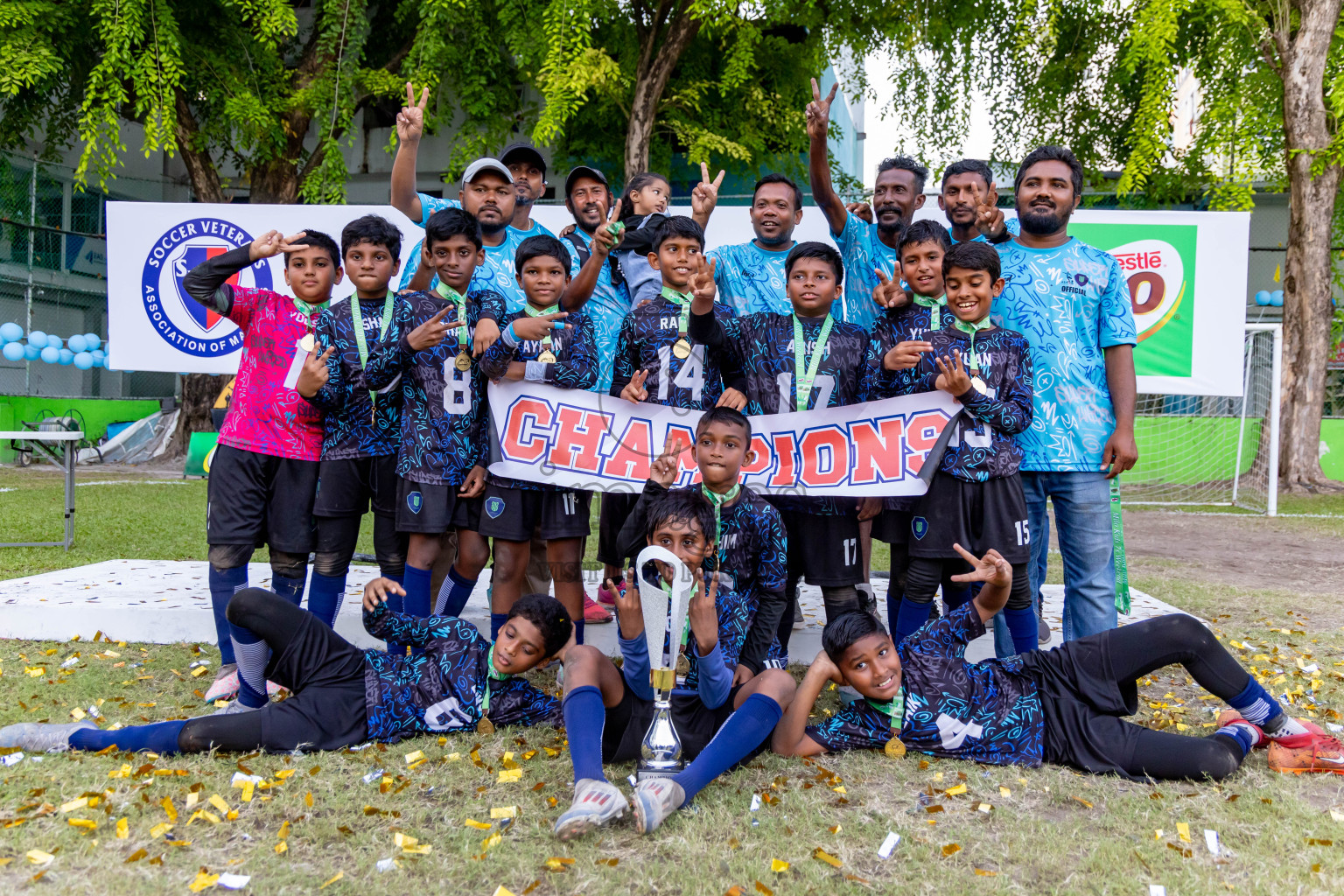 Day 3 MILO Kids 7s Weekend 2024 held in Male, Maldives on Saturday, 19th October 2024. Photos: Nausham Waheed / images.mv