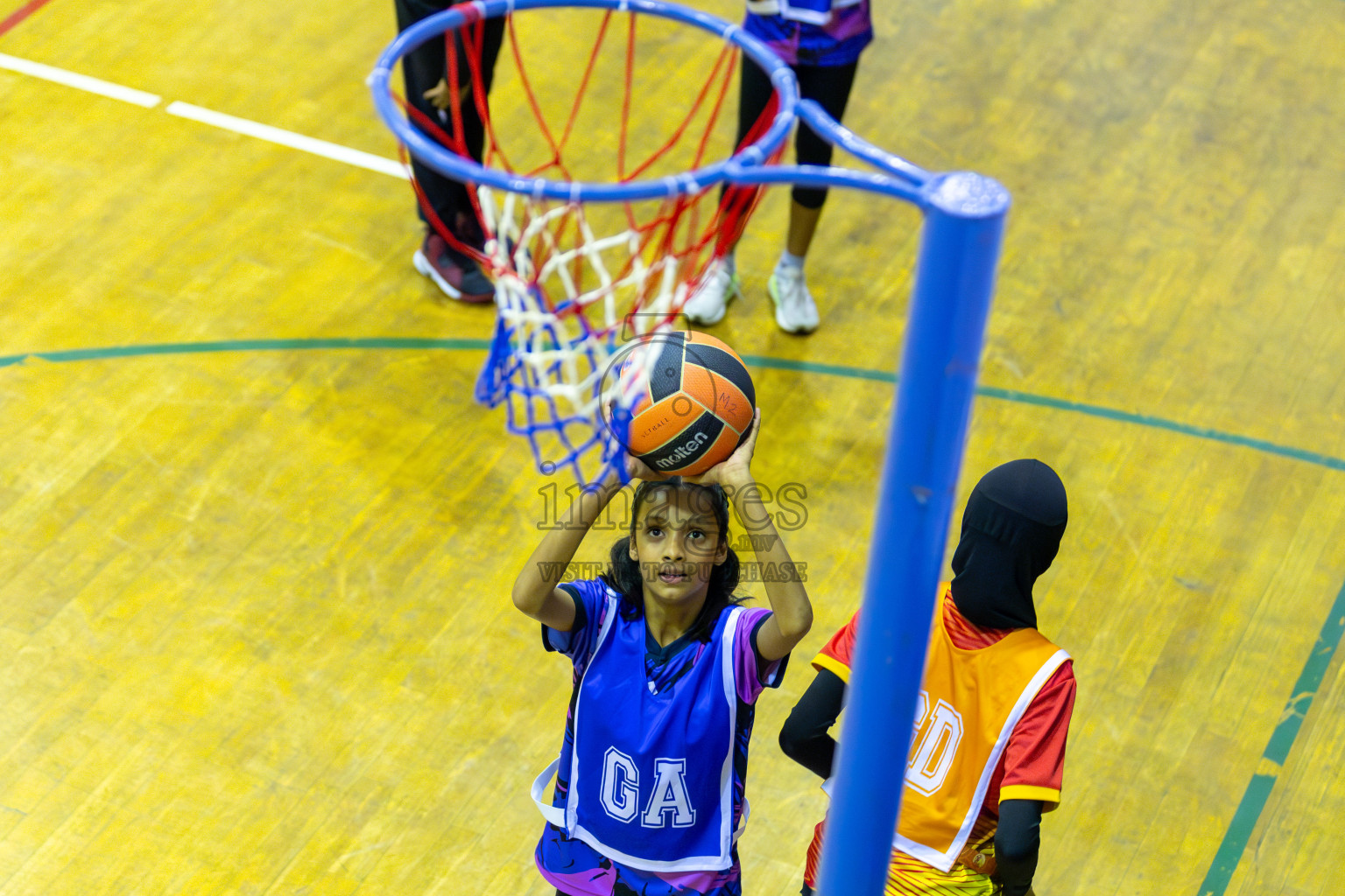 Day 4 of 21st National Netball Tournament was held in Social Canter at Male', Maldives on Saturday, 11th May 2024. Photos: Mohamed Mahfooz Moosa / images.mv