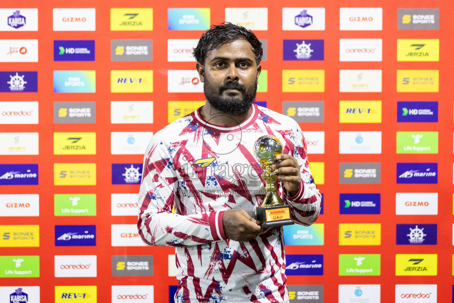 GA Nillandhoo vs GA Gemanafushi in Day 9 of Golden Futsal Challenge 2024 was held on Tuesday, 23rd January 2024, in Hulhumale', Maldives Photos: Nausham Waheed / images.mv