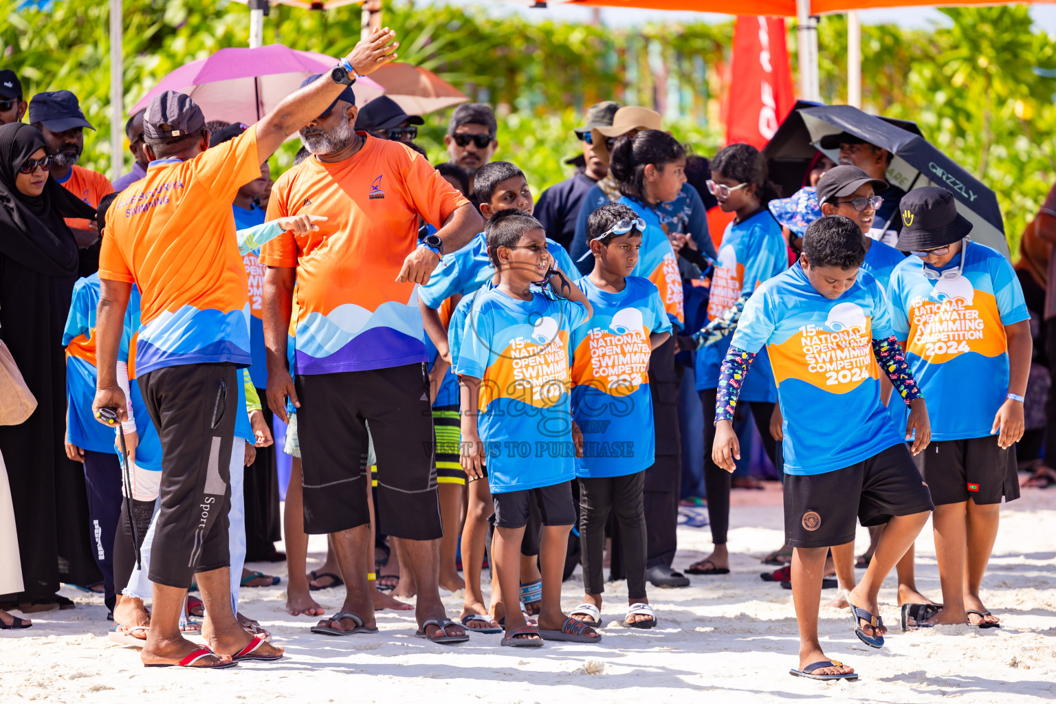 15th National Open Water Swimming Competition 2024 held in Kudagiri Picnic Island, Maldives on Saturday, 28th September 2024. Photos: Nausham Waheed / images.mv