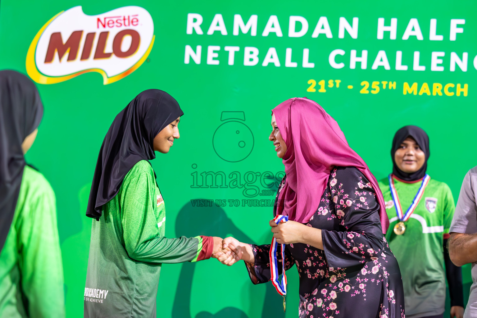 Finals of Milo Ramadan Half Court Netball Challenge on 24th March 2024, held in Central Park, Hulhumale, Male', Maldives
Photos: Ismail Thoriq / imagesmv