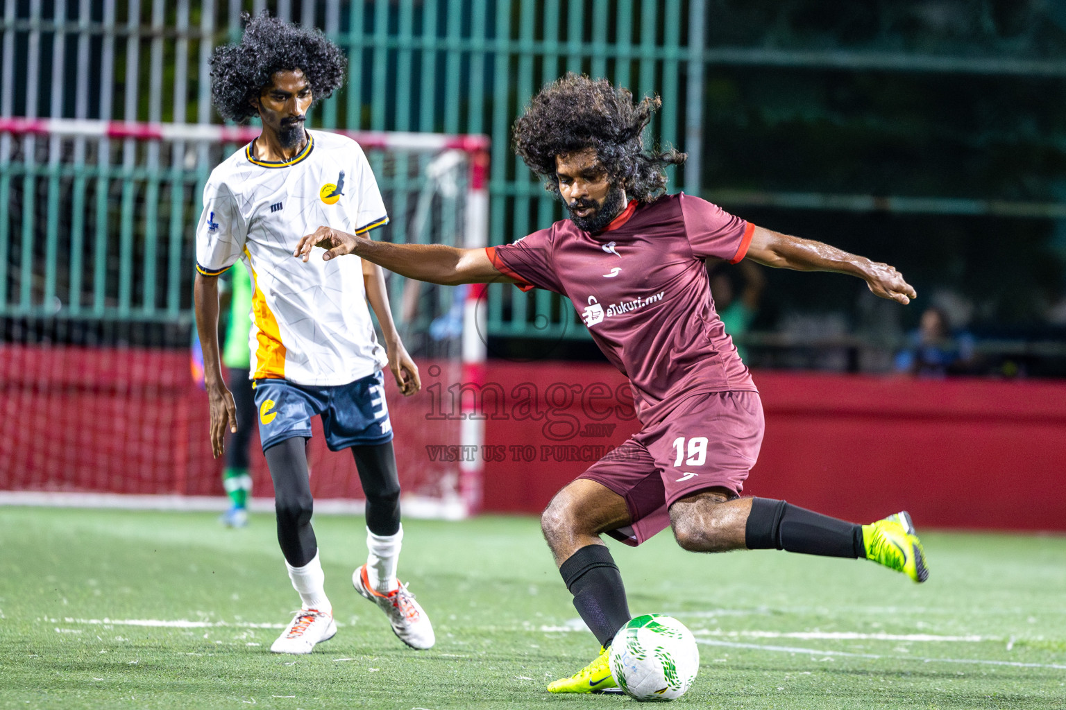 The Hawks vs Maldives Post Limited in Day 3 of Office League 2025 was held on Friday, 18th April 2025 in Hulhumale', Maldives.
Photos: Ismail Thoriq / images.mv