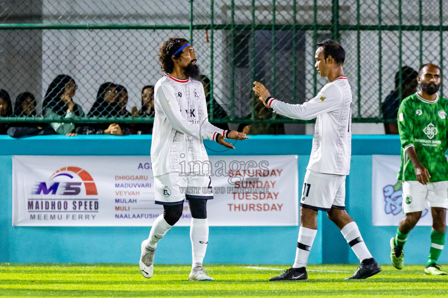 Kovigoani vs FC Baaz in Day 3 of Laamehi Dhiggaru Ekuveri Futsal Challenge 2024 was held on Sunday, 28th July 2024, at Dhiggaru Futsal Ground, Dhiggaru, Maldives Photos: Nausham Waheed / images.mv