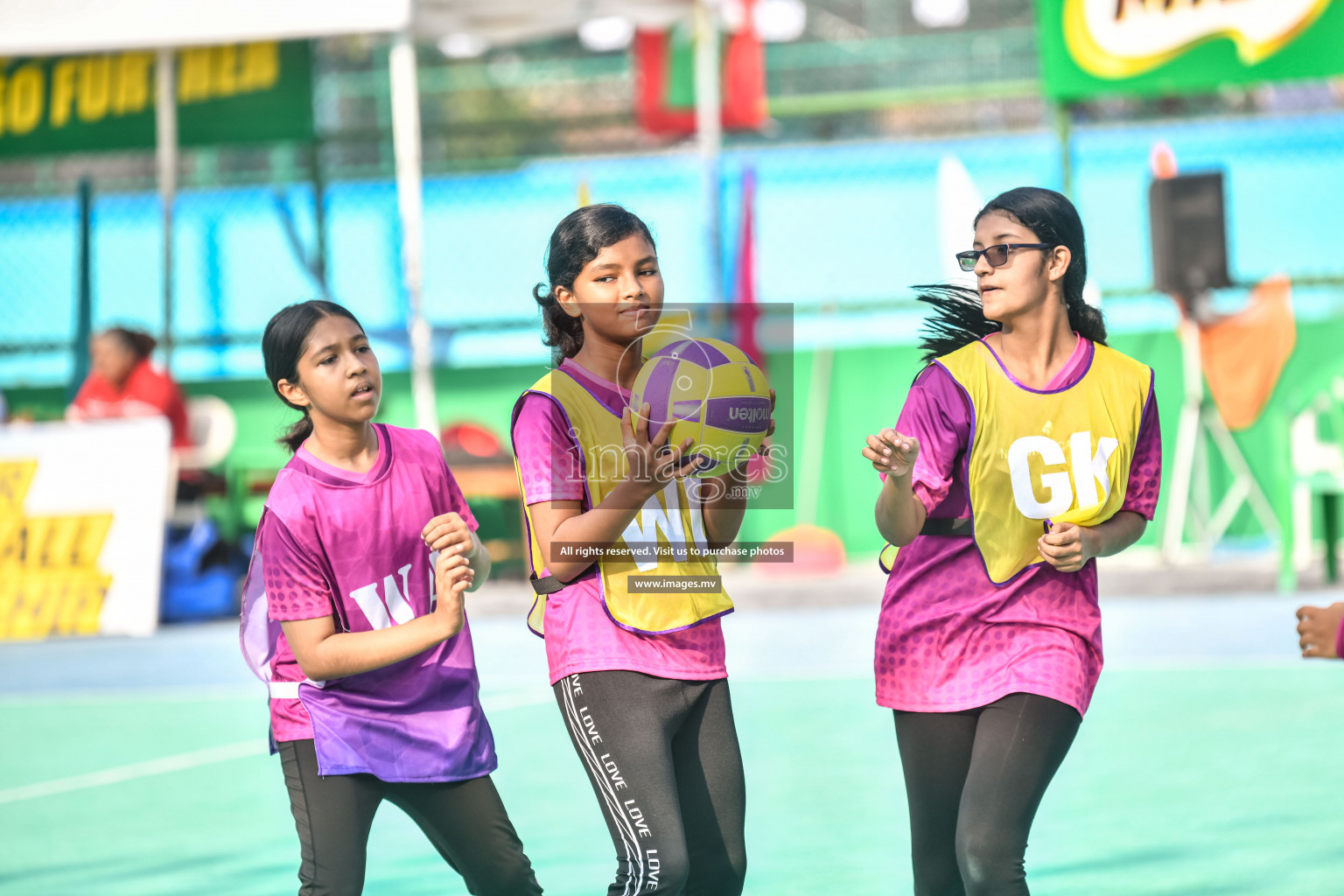 Day 7 of Junior Netball Championship 2022 on 11th March 2022 held in Male', Maldives. Photos by Nausham Waheed