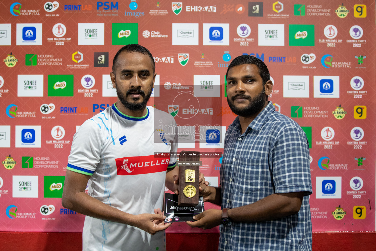 STO RC vs Team Allied in Club Maldives Cup 2022 was held in Hulhumale', Maldives on Sunday, 16th October 2022. Photos: Hassan Simah/ images.mv