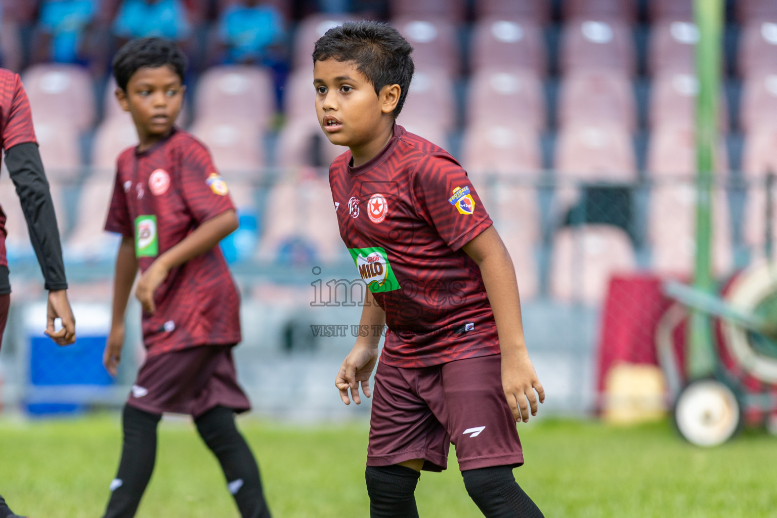 Day 2 of MILO Kids Football Fiesta was held at National Stadium in Male', Maldives on Saturday, 24th February 2024.