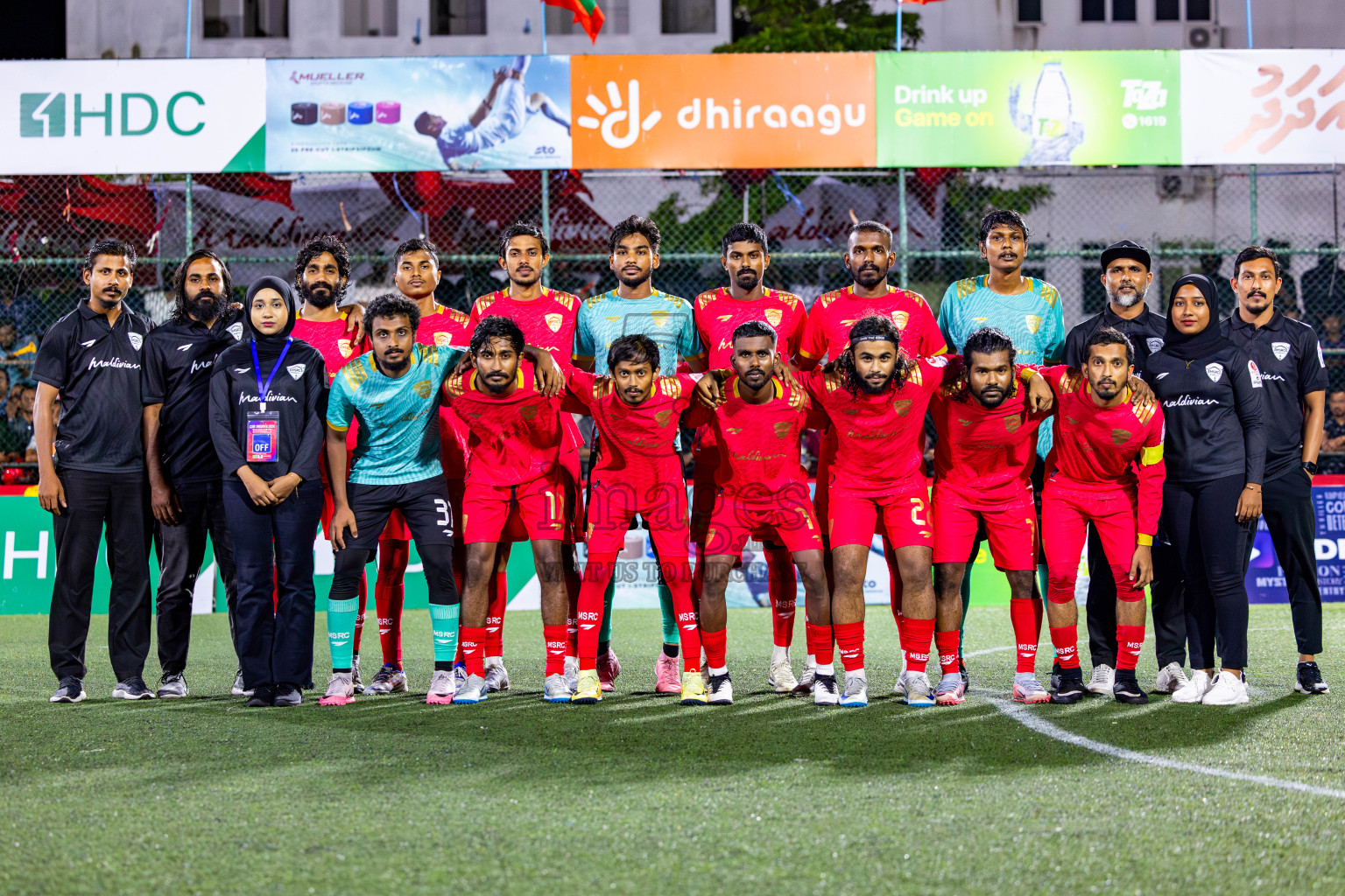 Maldivian vs Club WAMCO in Quarter Finals of Club Maldives Cup 2024 held in Rehendi Futsal Ground, Hulhumale', Maldives on Wednesday, 9th October 2024. Photos: Nausham Waheed / images.mv