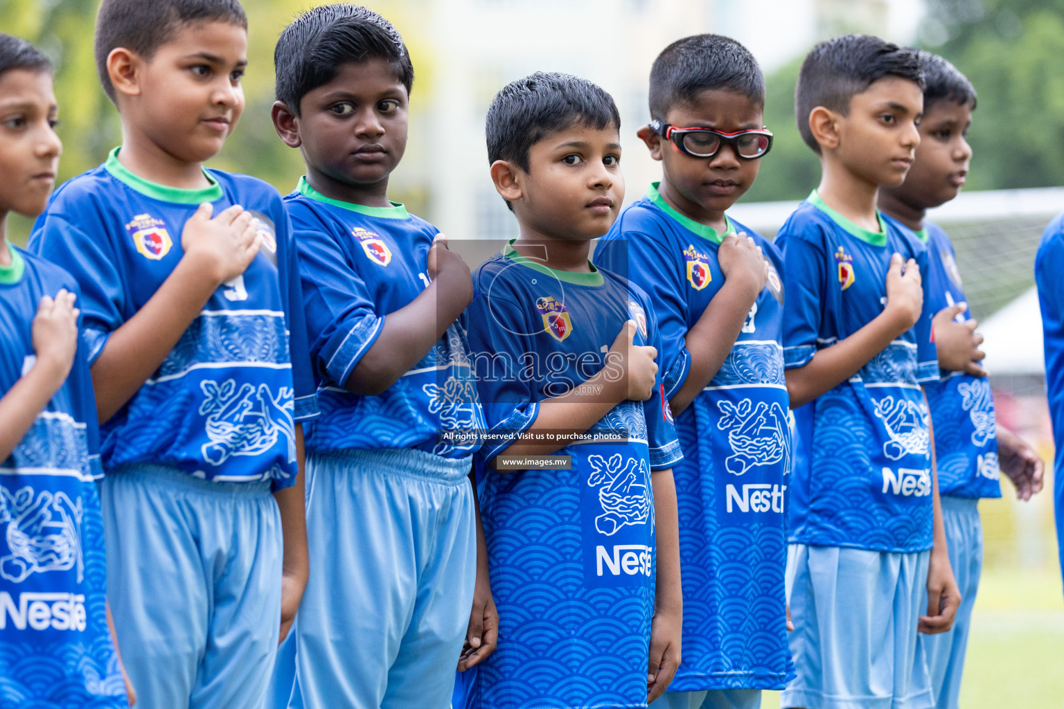 Day 1 of Nestle kids football fiesta, held in Henveyru Football Stadium, Male', Maldives on Wednesday, 11th October 2023 Photos: Nausham Waheed Images.mv