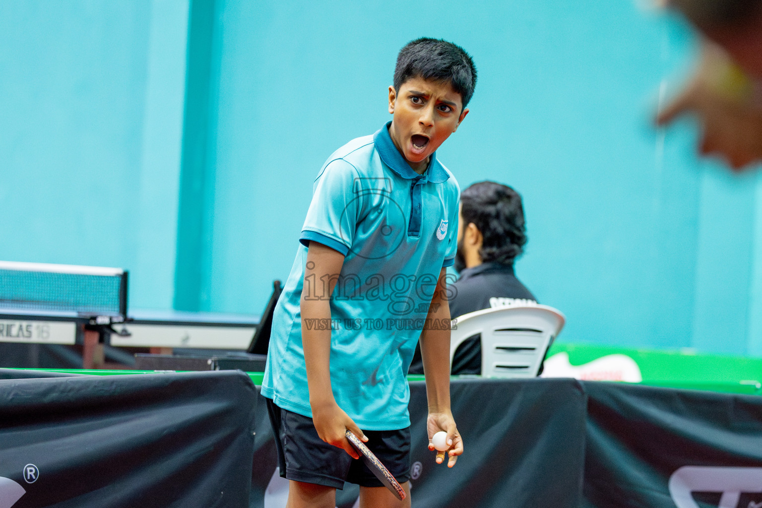 Day 6 of Interschool Table Tennis Tournament 2025 held at Male' TT Hall, Male', Maldives on Tuesday, 20th May 2025.
Photos by: Ismail Thoriq / images.mv