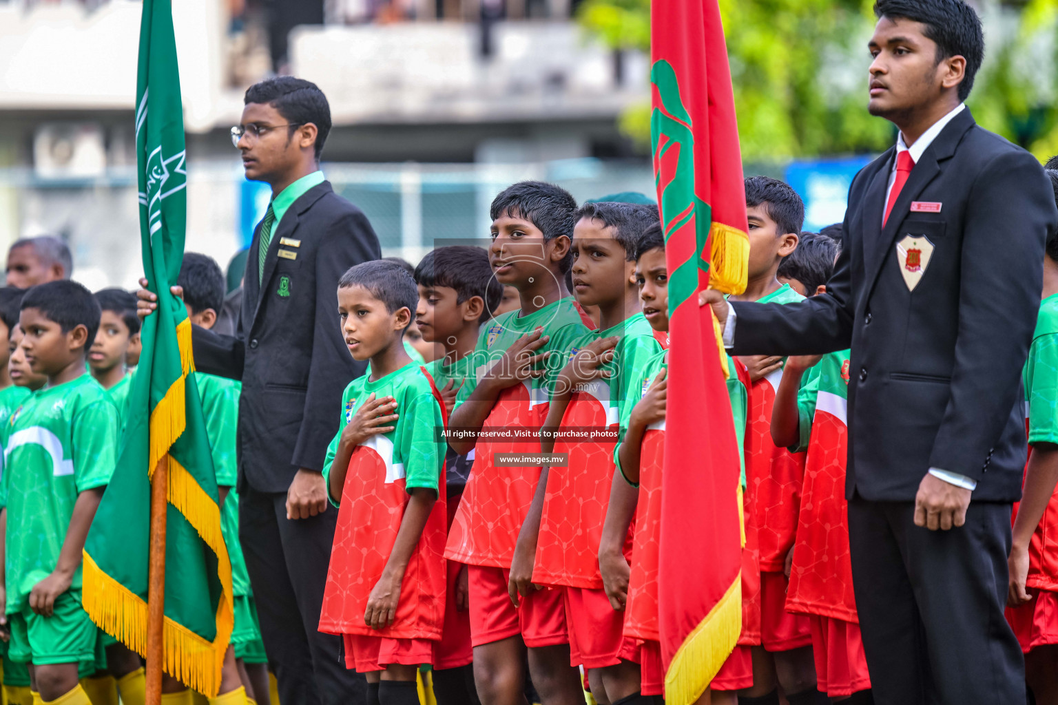 Day 1 of Milo Kids Football Fiesta 2022 was held in Male', Maldives on 19th October 2022. Photos: Nausham Waheed/ images.mv