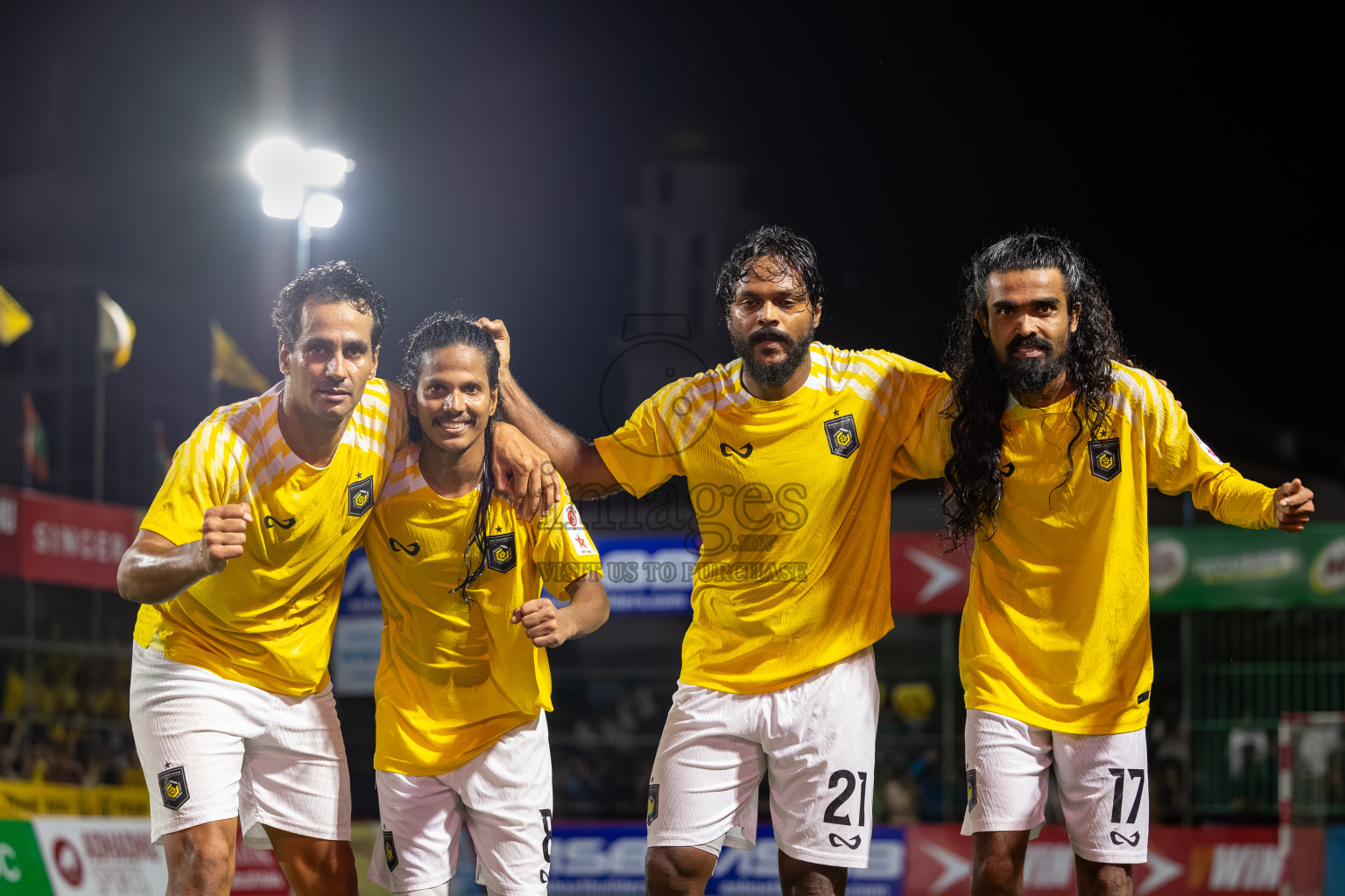 RRC vs United BML in Day 13 of Club Maldives Cup 2025 was held in Rehendhi Futsal Ground, Hulhumale', Maldives on Monday, 13th October 2025. 
Photos: Mohamed Mahfooz Moosa / images.mv