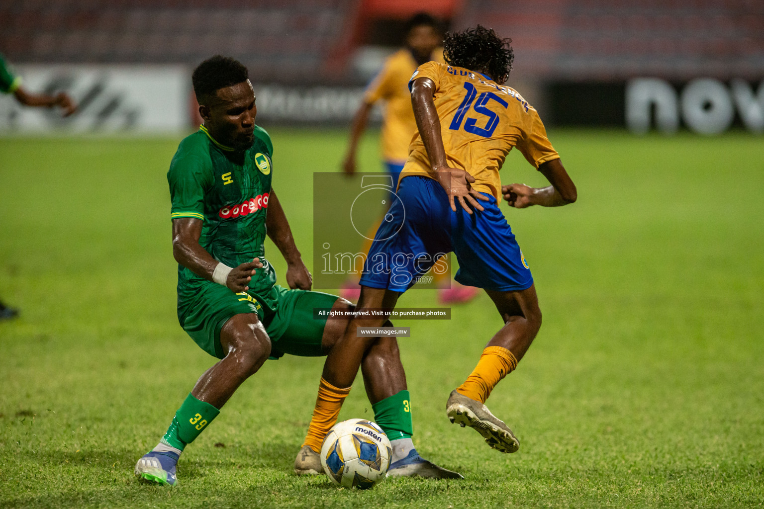 Maziya SRC vs Club Valencia in the Community Shield Match 2021/2022 on 15 December 2021 held in Male', Maldives. Photos: Hassan Simah / images.mv