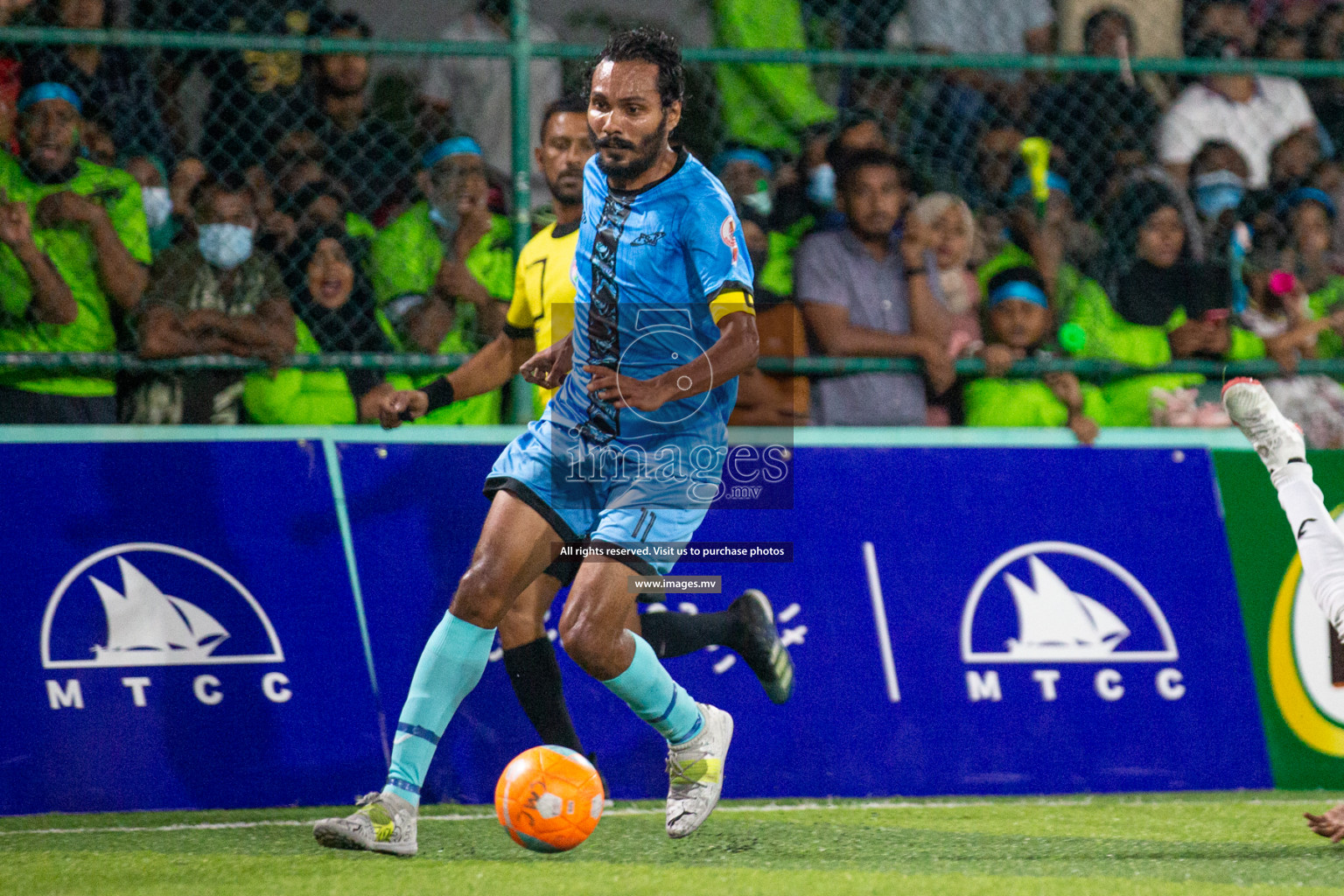 Team FSM vs Club HDC in the Quarter Finals of Club Maldives 2021 held at Hulhumale;, on 12th December 2021 Photos: Nasam / images.mv