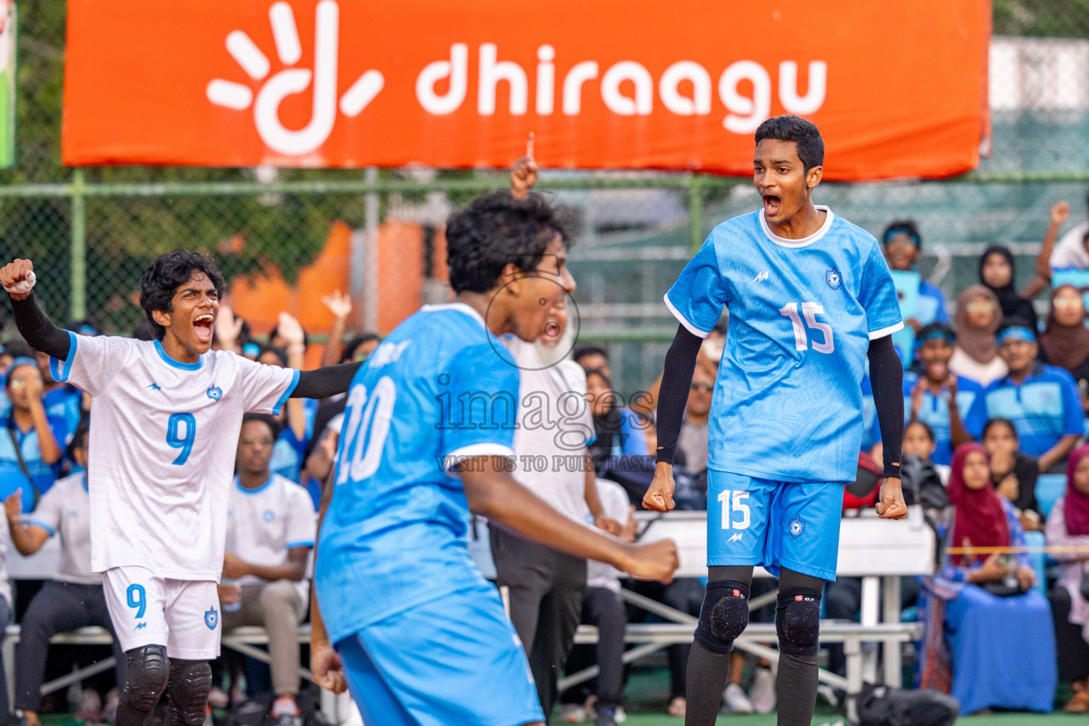 Day 11 of Interschool Volleyball Tournament 2024 was held in Ekuveni Volleyball Court at Male', Maldives on Monday, 2nd December 2024.
Photos: Ismail Thoriq / images.mv