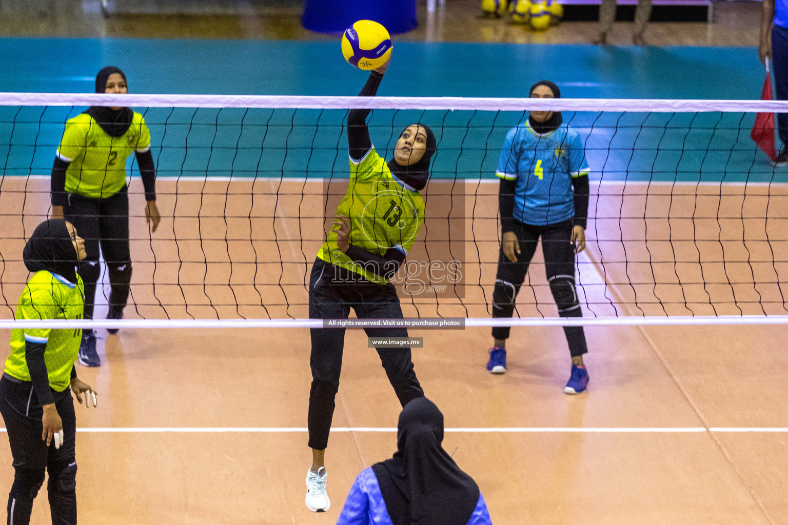 Volleyball Association Cup 2022-Women's Division-Match Day 5 was held in Male', Maldives on Friday, 27th May 2022 at Social Center Indoor Hall Photos By: Ismail Thoriq/images.mv