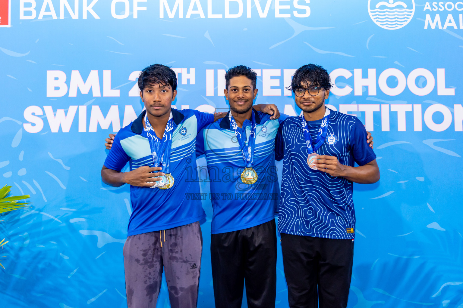 Day 4 of 20th Inter-school Swimming Competition 2024 held in Hulhumale', Maldives on Tuesday, 15th October 2024. Photos: Nausham Waheed / images.mv