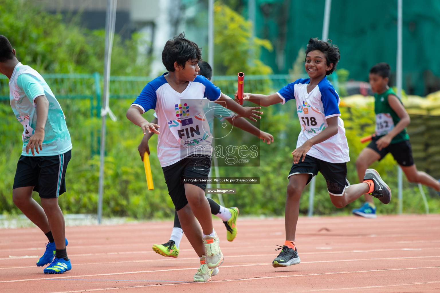 Day four of Inter School Athletics Championship 2023 was held at Hulhumale' Running Track at Hulhumale', Maldives on Wednesday, 18th May 2023. Photos:  Nausham Waheed / images.mv