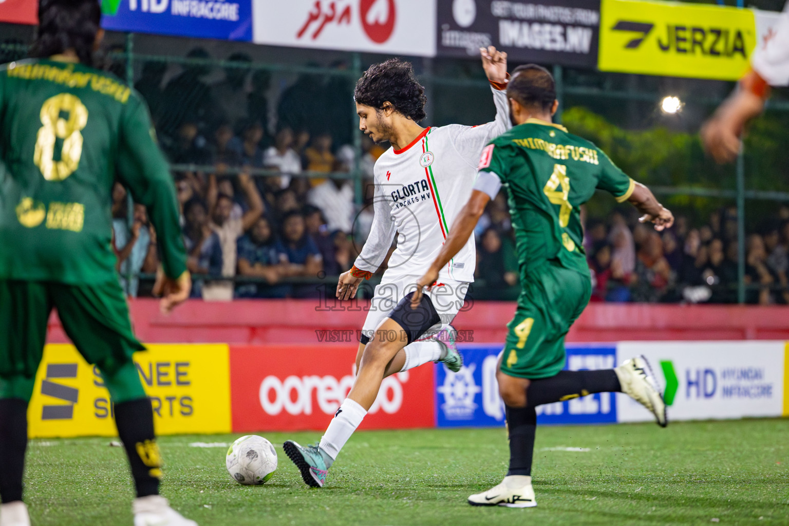 Th Thimarafushi vs L Isdhoo on Day 35 of Golden Futsal Challenge 2024 was held on Tuesday, 20th February 2024, in Hulhumale', Maldives
Photos: Mohamed Mahfooz Moosa, / images.mv