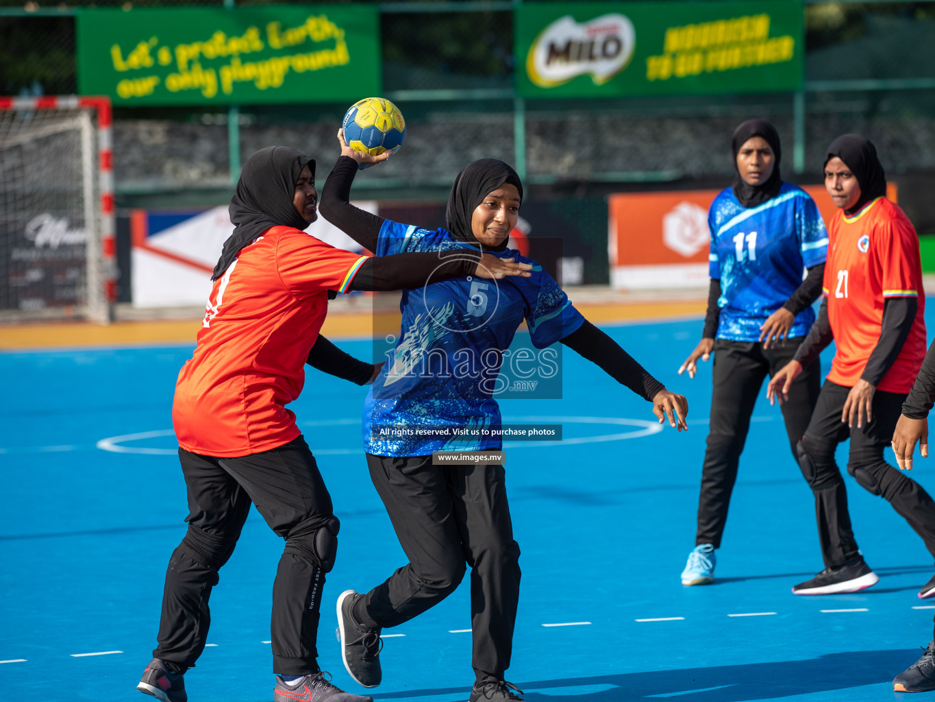 Day 7 of MILO 6th Inter Office Handball Tournament 2022 Photos by Ismail Thoriq & Shu Abdul Sattar