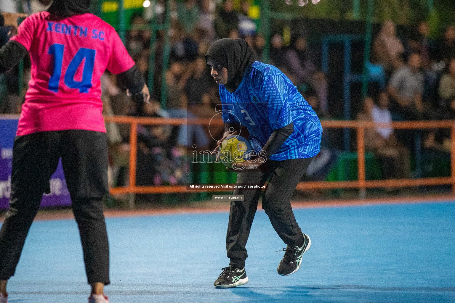 Day 8 of 6th MILO Handball Maldives Championship 2023, held in Handball ground, Male', Maldives on 27th May 2023 Photos: Nausham Waheed/ Images.mv