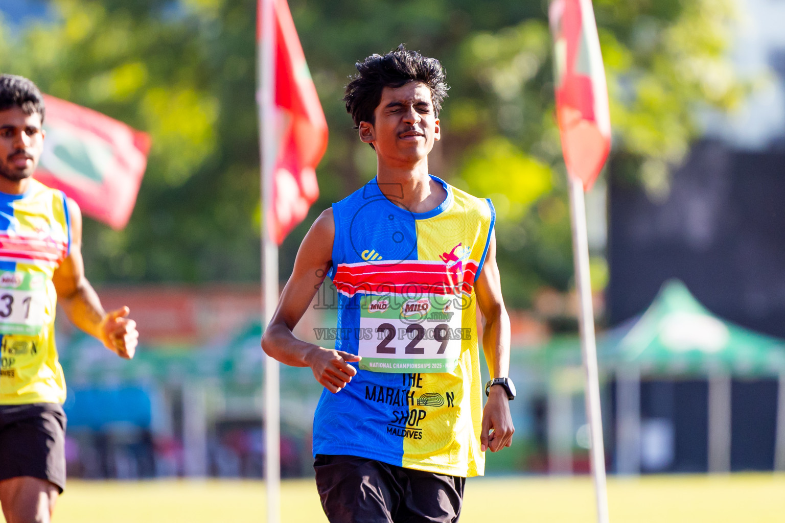 Day 3 of National Athletics Championship 2025 was held at Ekuveni Running Ground in Male', Maldives on Saturday, 16th August 2025. Photos: Nausham Waheed / images.mv