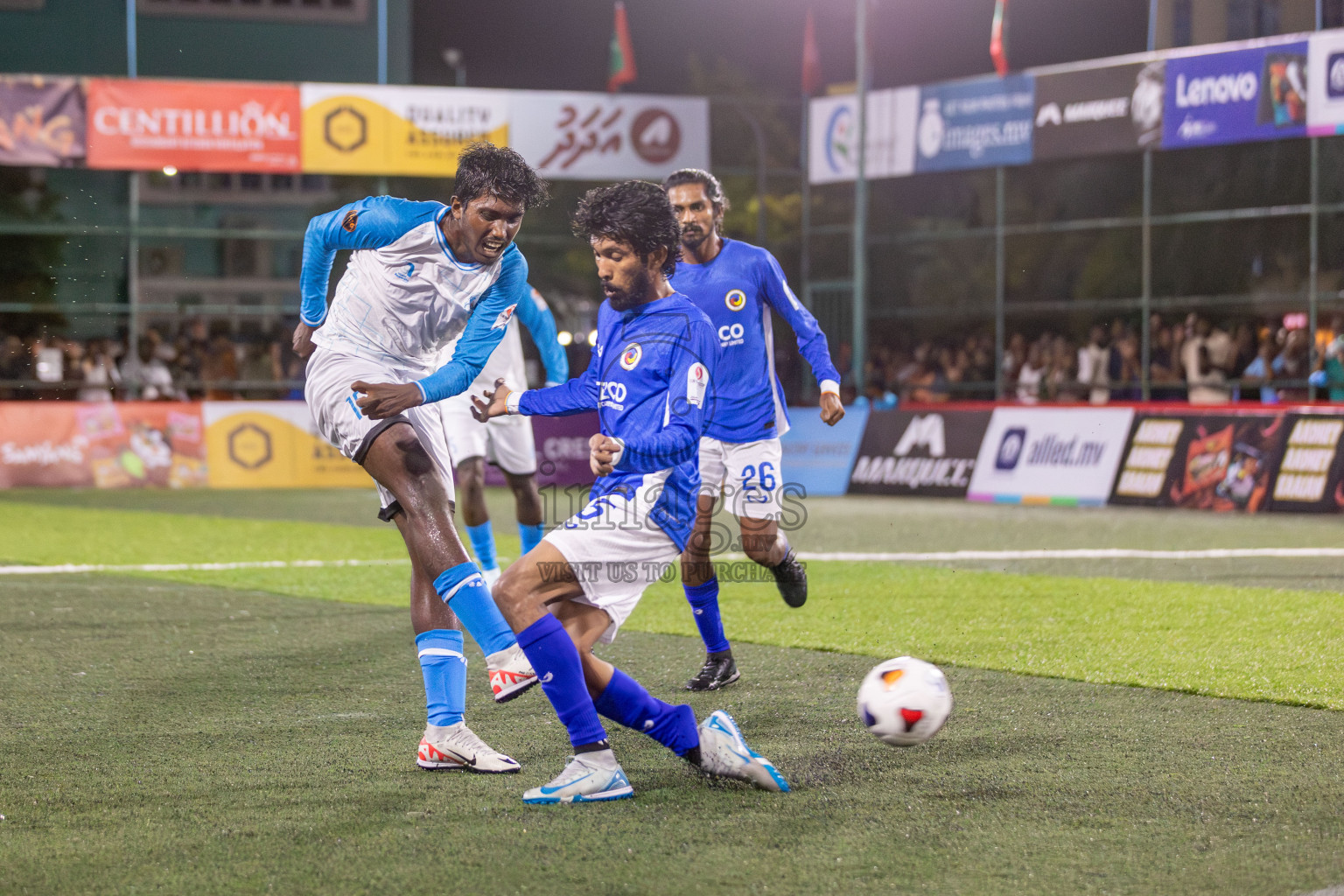 STELCO RC vs Customs RC in Club Maldives Cup 2024 held in Rehendi Futsal Ground, Hulhumale', Maldives on Tuesday, 24th September 2024. 
Photos: Hassan Simah / images.mv