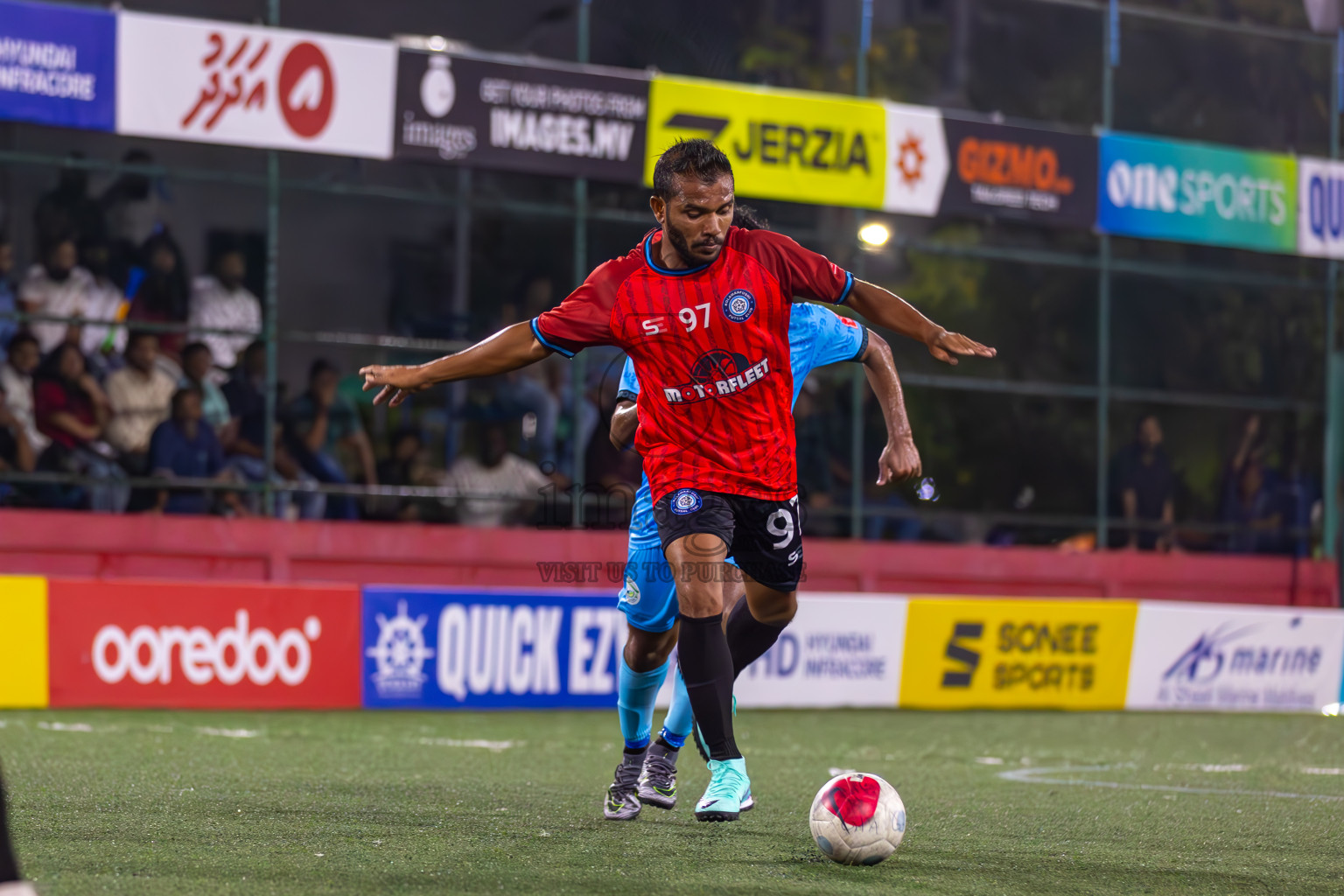 GA Villingili vs GA Kolamaafushi in Day 10 of Golden Futsal Challenge 2024 was held on Tuesday, 23rd January 2024, in Hulhumale', Maldives
Photos: Ismail Thoriq / images.mv