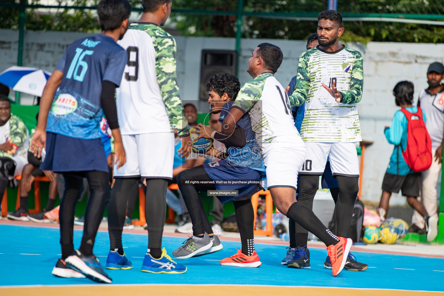 Milo 8th National Handball Tournament Day 4, 18th December 2021, at Handball Ground, Male', Maldives. Photos by Hassan Simah