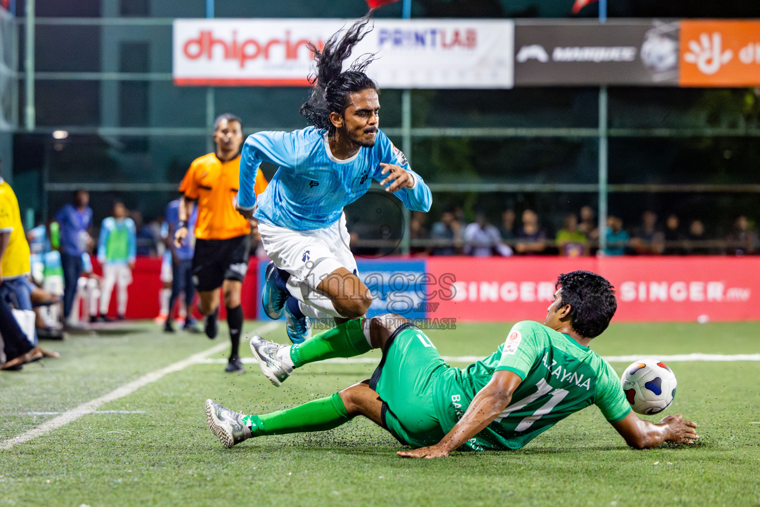 MACL vs BAROS MALDIVES in Club Maldives Cup 2024 held in Rehendi Futsal Ground, Hulhumale', Maldives on Tuesday, 1st October 2024. Photos: Nausham Waheed / images.mv