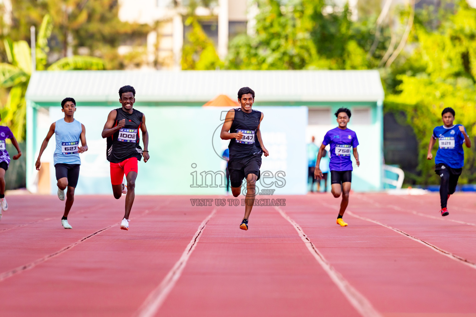 Day 4 of MWSC Interschool Athletics Championships 2024 held in Hulhumale Running Track, Hulhumale, Maldives on Tuesday, 12th November 2024. Photos by: Nausham Waheed / Images.mv