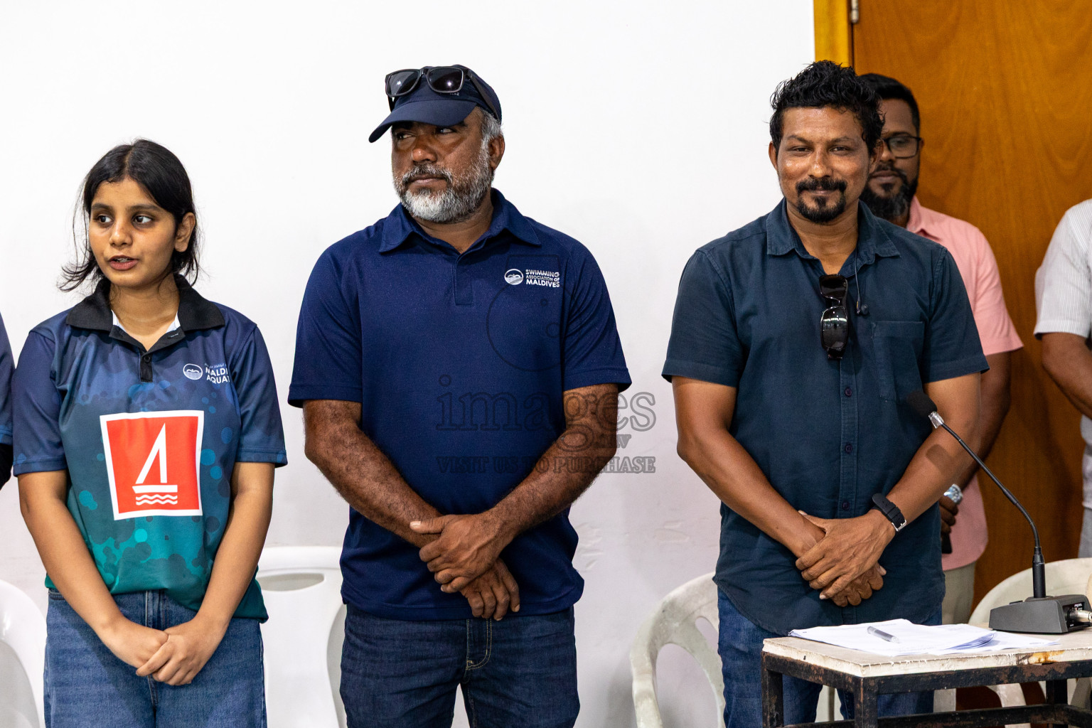 Closing Ceremony of BML 21st Interschool Swimming Competition 2025 .was held in Hulhumale' Swimming Pool, Hulhumale', Maldives on Saturday, 18th October 2025. 
Photos: Hassan Simah / images.mv