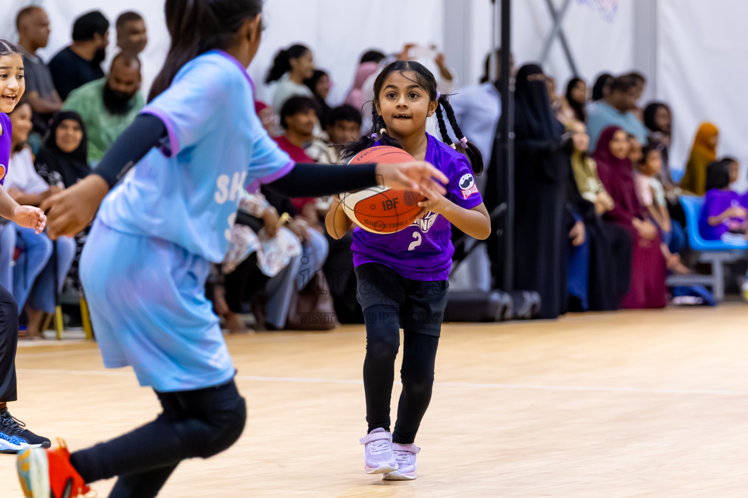 Day 2 of Milo 5 x 5 Junior Challenge 2025 - Basketball tournament held in Basketball Training Center, Male', Maldives on Friday, 10th October 2025. Photos by: Nausham Waheed / Images.mv
