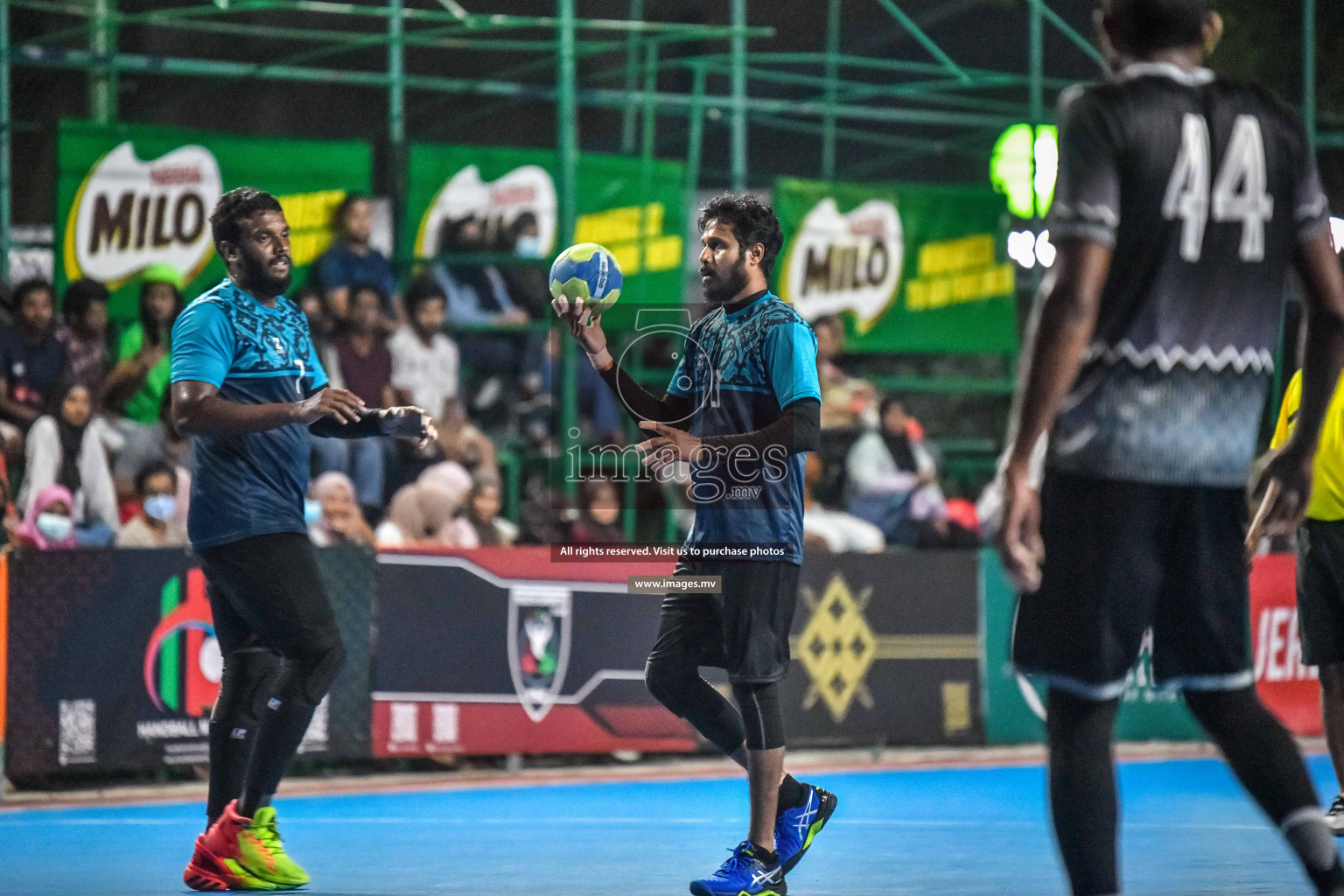 Day 4 of Milo 6th Inter Office Handball Tournament 2022 - Photos by  Nausham Waheed