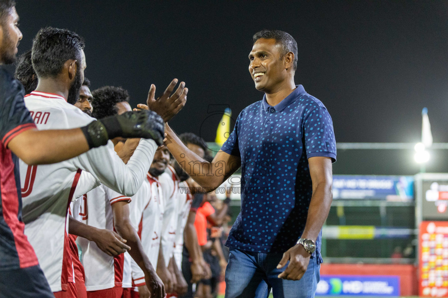 L Hithadhoo VS L Mundoo in Day 12 of Golden Futsal Challenge 2024 was held on Friday, 26th January 2024, in Hulhumale', Maldives Photos: Nausham Waheed / images.mv