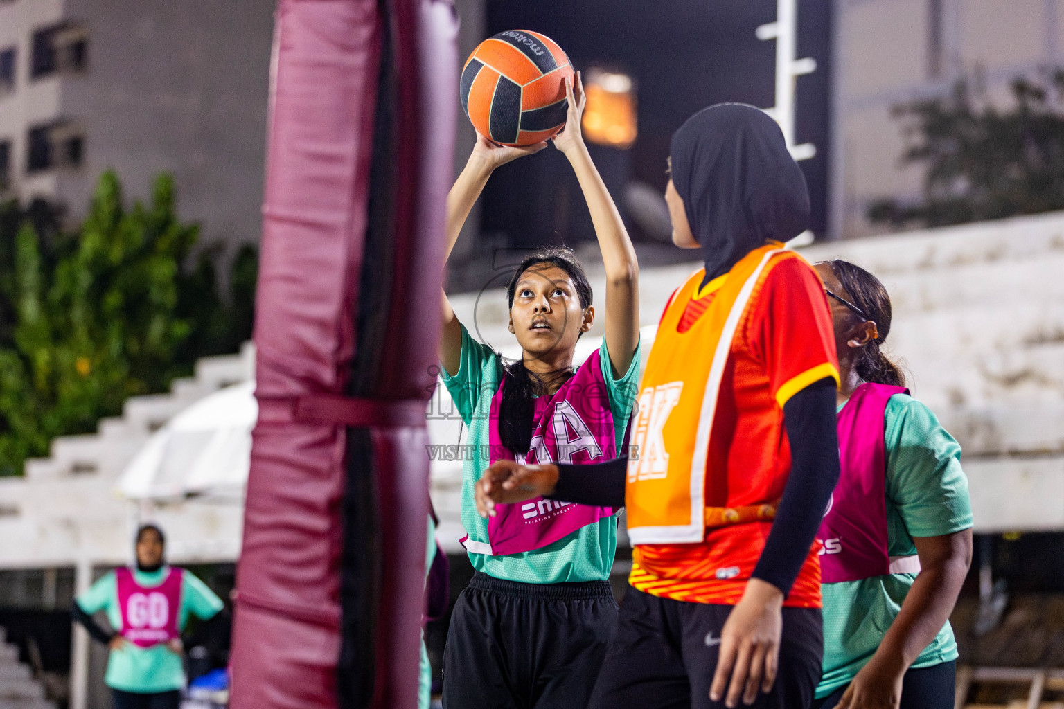 Day 4 of 23rd Netball Association Championship was held in Ekuveni Netball Court at Male', Maldives on Wednesday, 1st May 2024. Photos: Nausham Waheed / images.mv