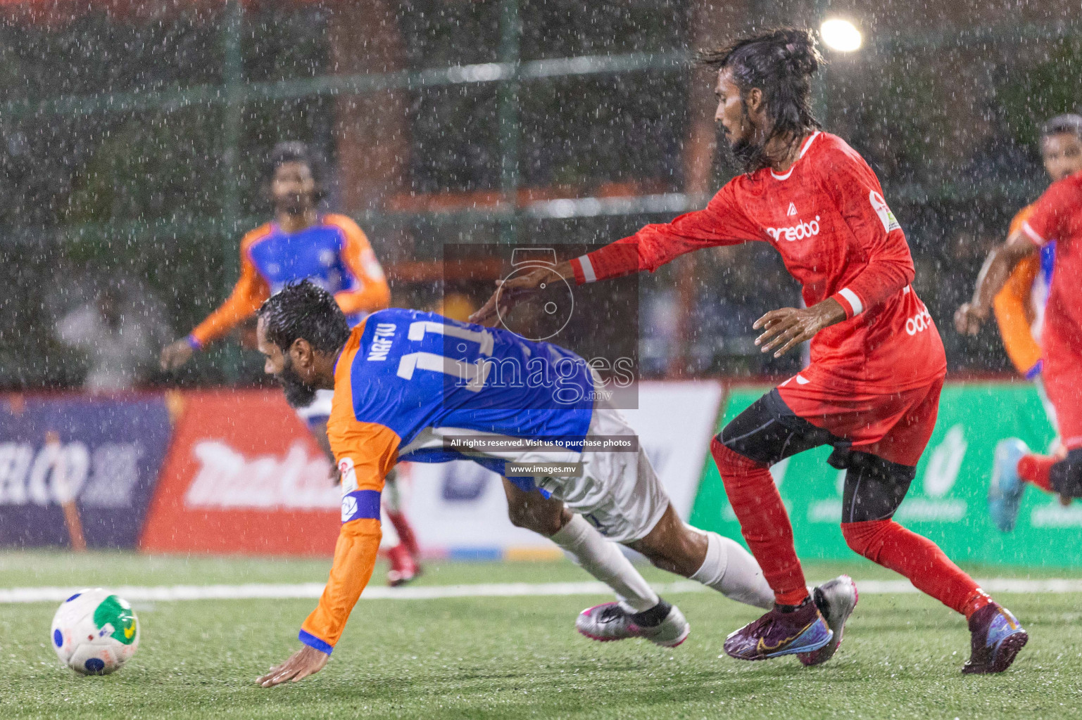 Team FSM vs Ooredoo in Club Maldives Cup 2023 held in Hulhumale, Maldives, on Thursday, 20th July 2023 Photos: Shu / images.mv